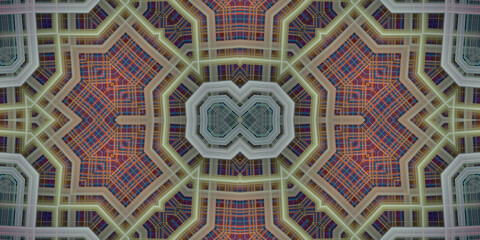 Seamless abstract pattern. The texture of the pattern is symmetrical. Endless pattern