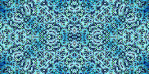 Seamless abstract pattern. The texture of the pattern is symmetrical. Endless pattern