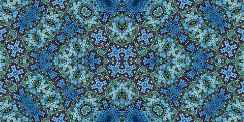 Seamless abstract pattern. The texture of the pattern is symmetrical. Endless pattern