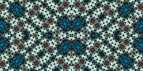 Seamless abstract pattern. The texture of the pattern is symmetrical. Endless pattern