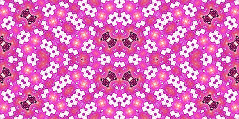 Seamless abstract pattern. The texture of the pattern is symmetrical. Endless pattern