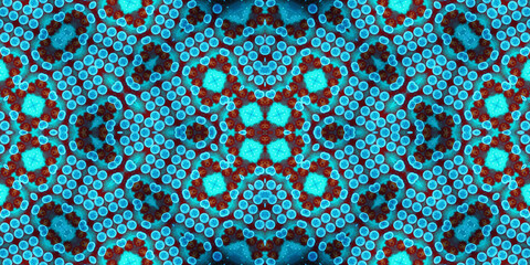 Seamless abstract pattern. The texture of the pattern is symmetrical. Endless pattern