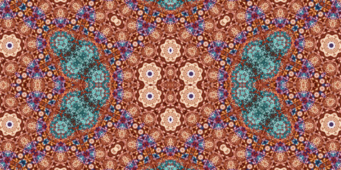 Seamless abstract pattern. The texture of the pattern is symmetrical. Endless pattern