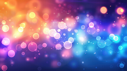 blue orange and purple gradient background with blur