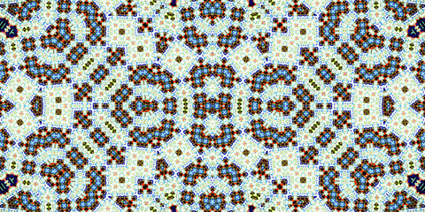 Seamless abstract pattern. The texture of the pattern is symmetrical. Endless pattern