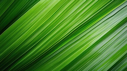 A close-up view of vibrant green leaves displaying texture and natural patterns, emphasizing freshness and vitality.