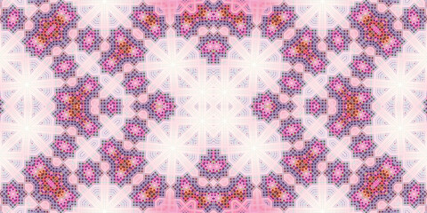 Seamless abstract pattern. The texture of the pattern is symmetrical. Endless pattern