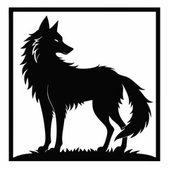 wolf vector illustration