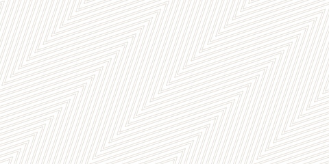 Vector subtle zigzag lines seamless pattern. Abstract minimal striped ornament. Simple minimalist texture with diagonal stripes, zig zag, chevron. Beige and white linear background. Repeated design