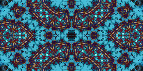 Seamless abstract pattern. The texture of the pattern is symmetrical. Endless pattern