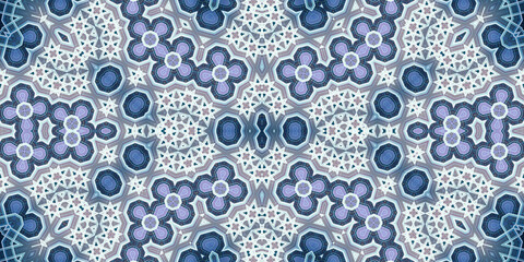 Seamless abstract pattern. The texture of the pattern is symmetrical. Endless pattern