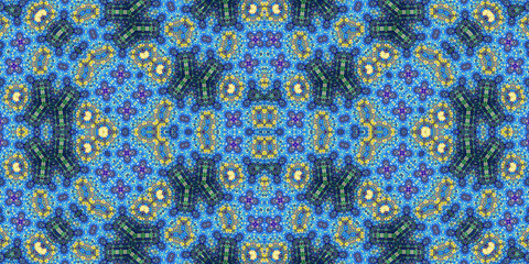 Seamless abstract pattern. The texture of the pattern is symmetrical. Endless pattern