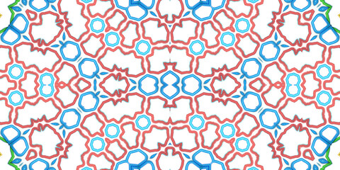 Seamless abstract pattern. The texture of the pattern is symmetrical. Endless pattern
