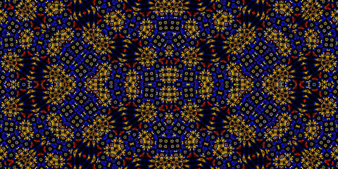 Seamless abstract pattern. The texture of the pattern is symmetrical. Endless pattern