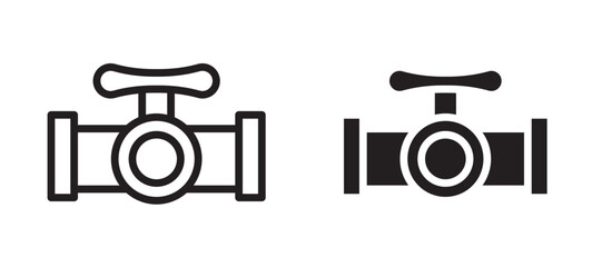 Valve vector icon.