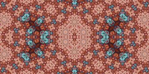 Seamless abstract pattern. The texture of the pattern is symmetrical. Endless pattern