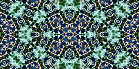 Seamless abstract pattern. The texture of the pattern is symmetrical. Endless pattern