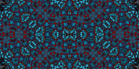 Seamless abstract pattern. The texture of the pattern is symmetrical. Endless pattern