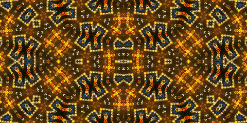 Seamless abstract pattern. The texture of the pattern is symmetrical. Endless pattern