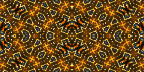 Seamless abstract pattern. The texture of the pattern is symmetrical. Endless pattern