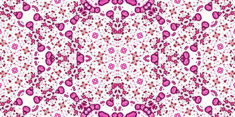 Seamless abstract pattern. The texture of the pattern is symmetrical. Endless pattern