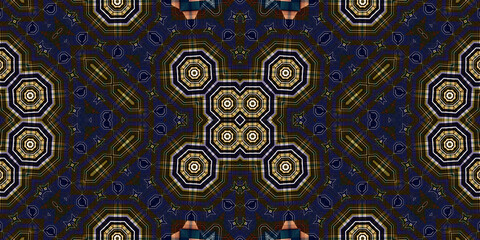 Seamless abstract pattern. The texture of the pattern is symmetrical. Endless pattern
