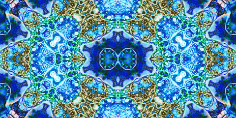 Seamless abstract pattern. The texture of the pattern is symmetrical. Endless pattern