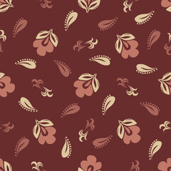 flower pattern floral seamless nature illustration vector