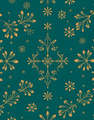 Christmas modern, elegant pattern and background. Vecor design, close-up