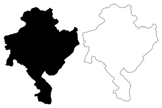 Ghazni Province (Islamic Republic of Afghanistan, Provinces of Afghanistan) map vector illustration, scribble sketch Ghazni map