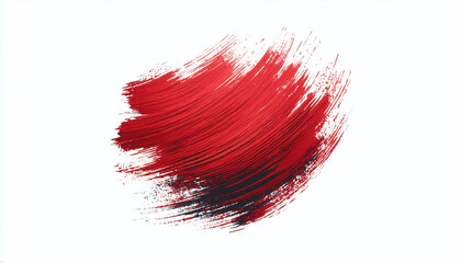 Vibrant Red Streak