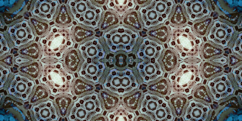 Seamless abstract pattern. The texture of the pattern is symmetrical. Endless pattern