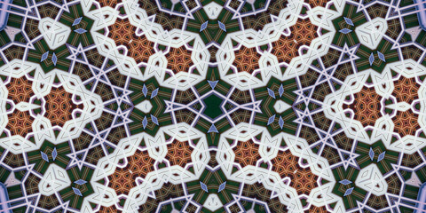 Seamless abstract pattern. The texture of the pattern is symmetrical. Endless pattern