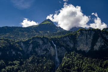 Beautiful Alpine panorama, Switzerland.