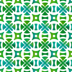 stylized ethnic pattern.