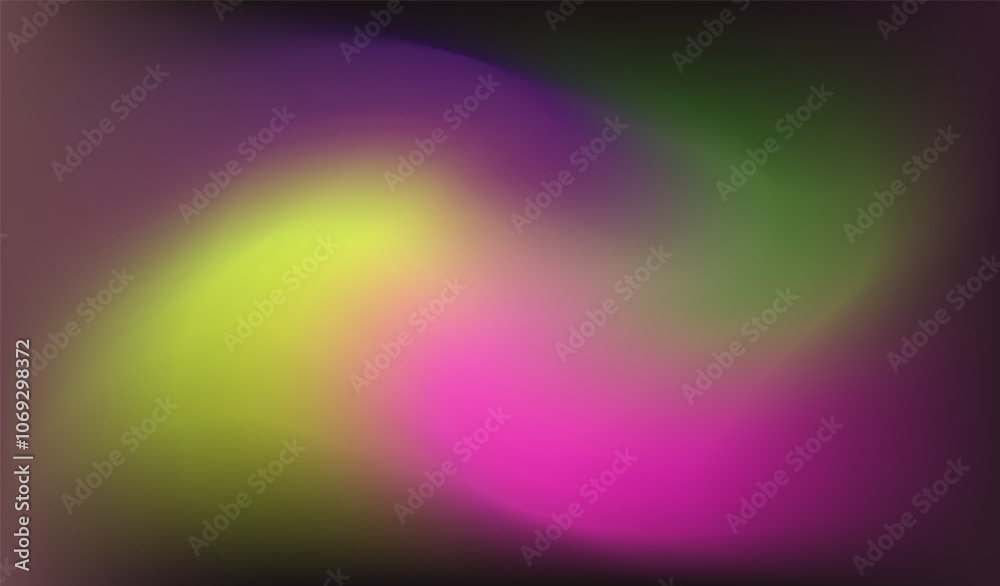 Aufkleber abstract blurred background with colorful stains.