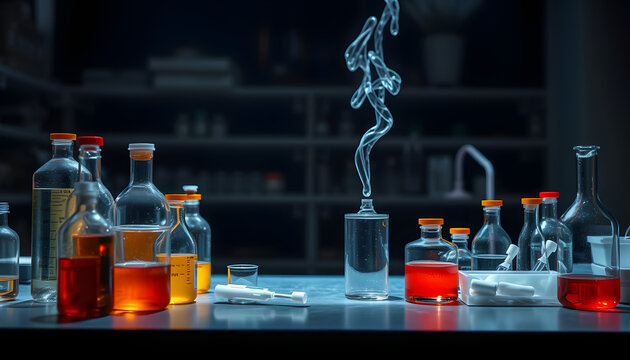 chimica, laboratorio, contagocce, analisi, biologia, scienza isolated with white highlights, png