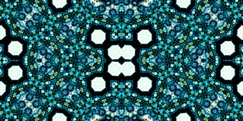 Seamless abstract pattern. The texture of the pattern is symmetrical. Endless pattern