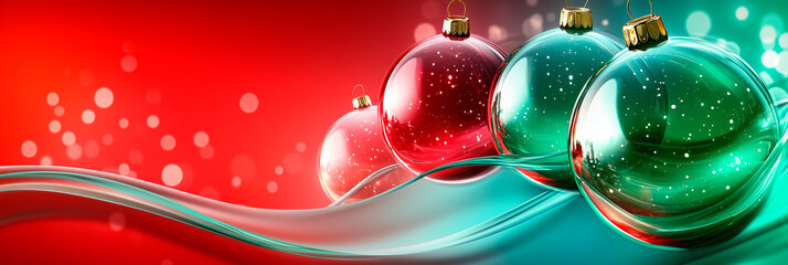 Christmas, new year luxury template with place for text. Social media post, banner, header, email, cover, flyer brochure, invitation, greeting card. Trendy elegant modern design. Generative Ai content