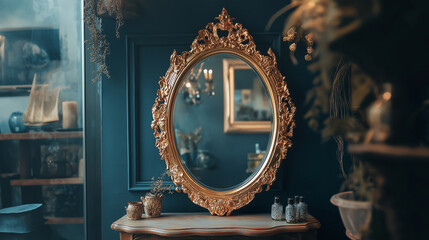 display antique mirror
