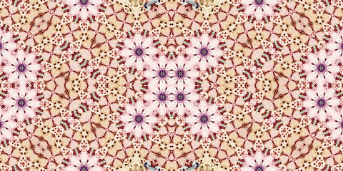 Seamless abstract pattern. The texture of the pattern is symmetrical. Endless pattern