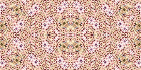 Seamless abstract pattern. The texture of the pattern is symmetrical. Endless pattern