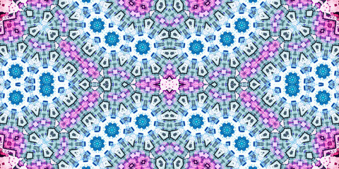 Seamless abstract pattern. The texture of the pattern is symmetrical. Endless pattern