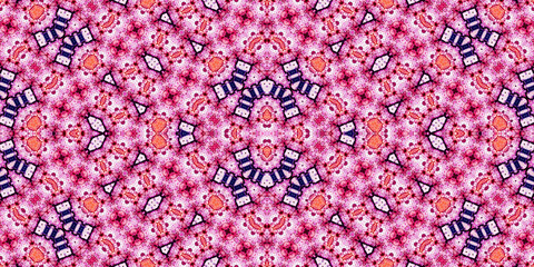 Seamless abstract pattern. The texture of the pattern is symmetrical. Endless pattern