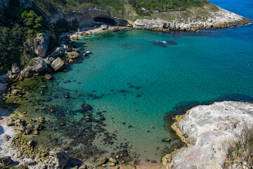 view of the coast of the sile, istanbul