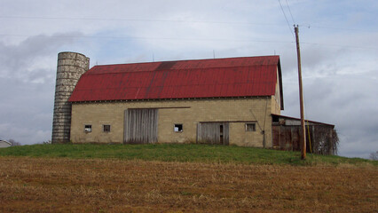 Obraz premium red barn