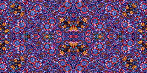 Seamless abstract pattern. The texture of the pattern is symmetrical. Endless pattern