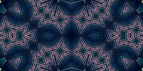 Seamless abstract pattern. The texture of the pattern is symmetrical. Endless pattern