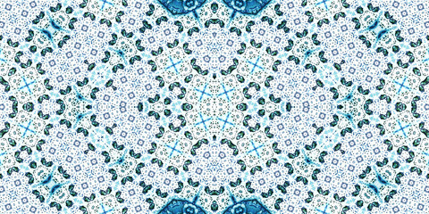 Seamless abstract pattern. The texture of the pattern is symmetrical. Endless pattern