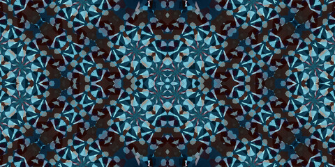 Seamless abstract pattern. The texture of the pattern is symmetrical. Endless pattern